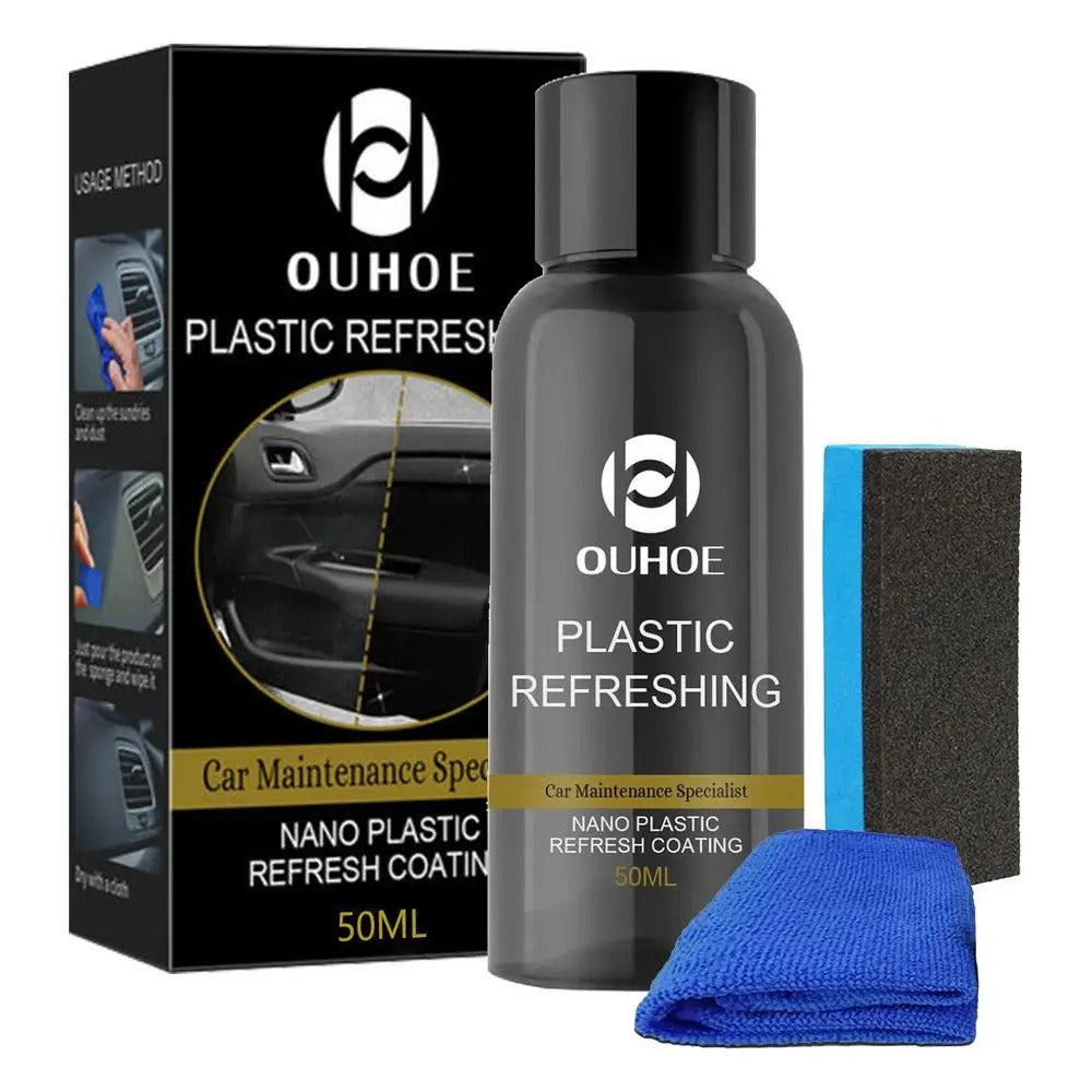 Plastic Revitalizing Coating Agent - Car Cleaning Gel Refreshing Coating