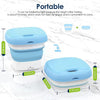 Portable Foldable Washing Machine with Spin Dryer - Household Mini Washing Machine